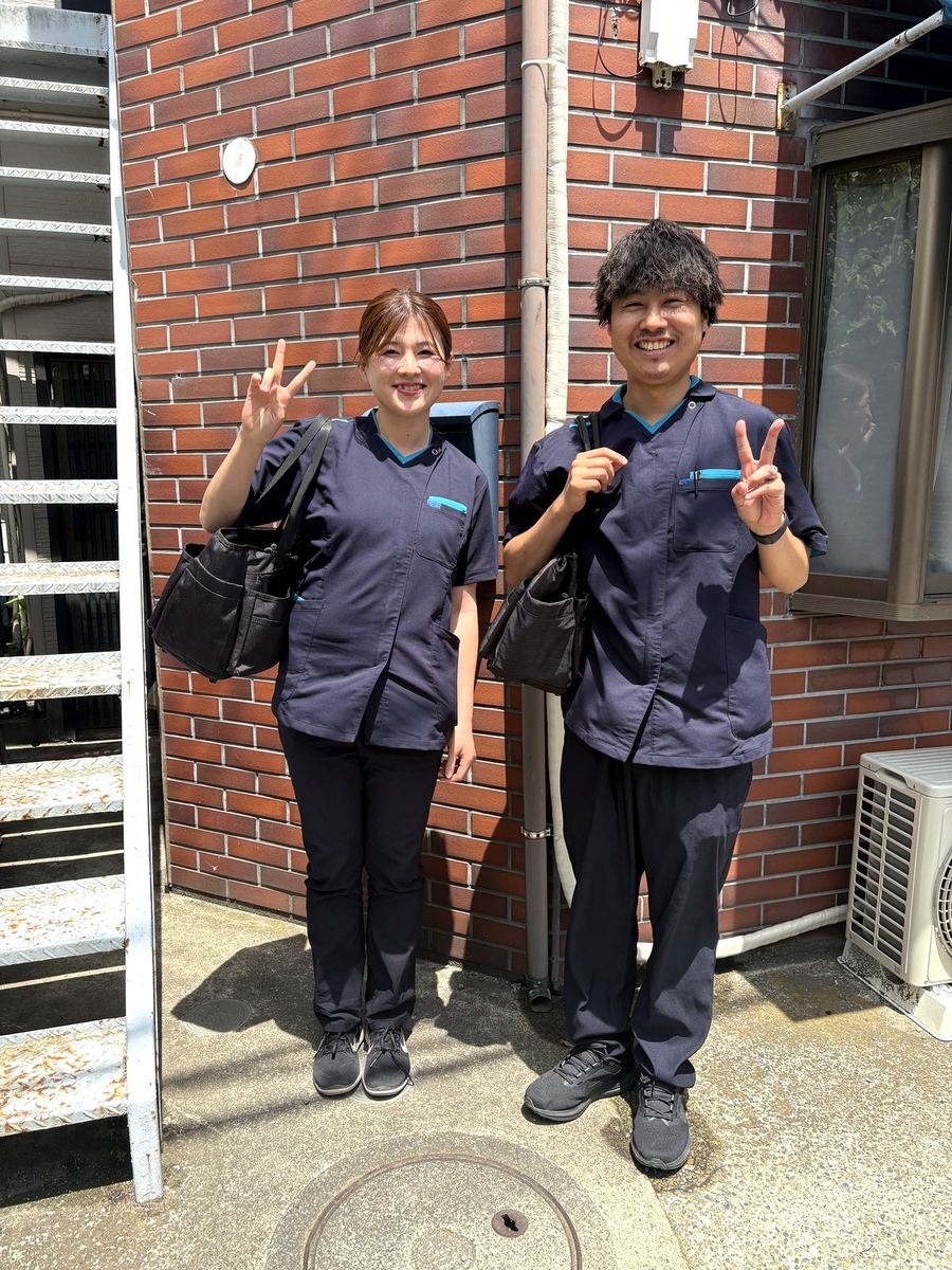 和やかなスタッフ